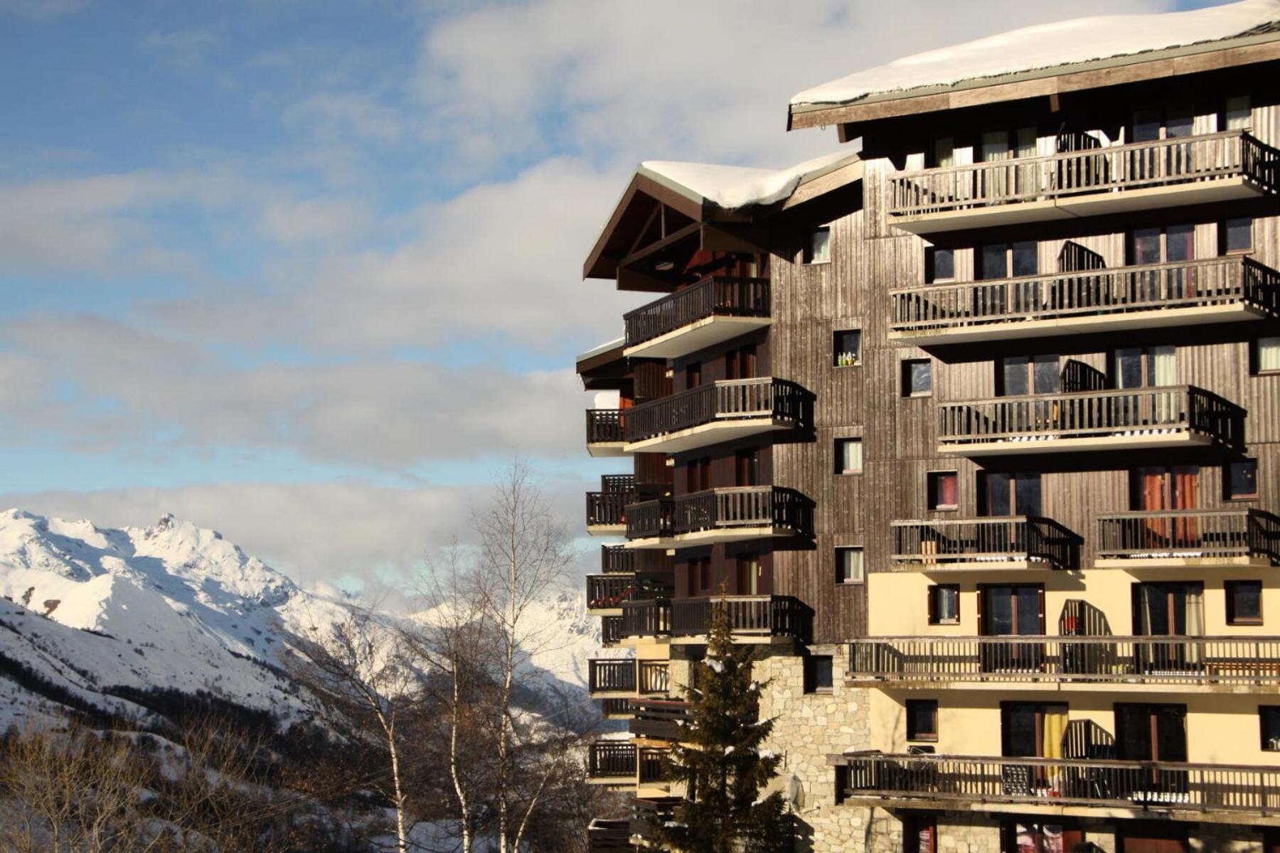 Residence Balcons D'Olympie - Appartement Confortable Avec Cabine - Proche Des Pistes - Balcon Mae-1514 Saint-Martin-de-Belleville Exterior foto